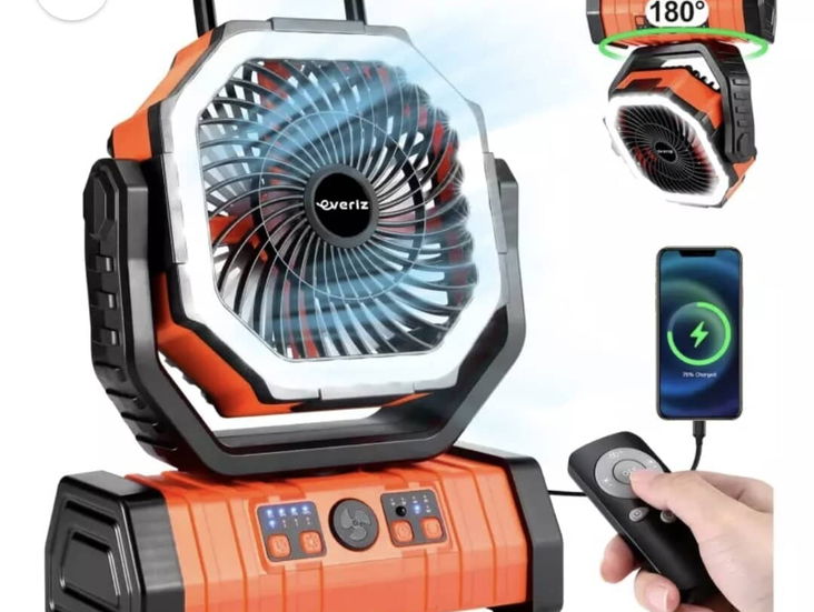 Ventilador F6 recargable 20000 mah