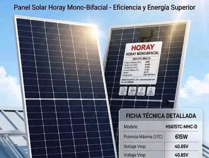 Paneles solares de 615 watts. Cienfuegos