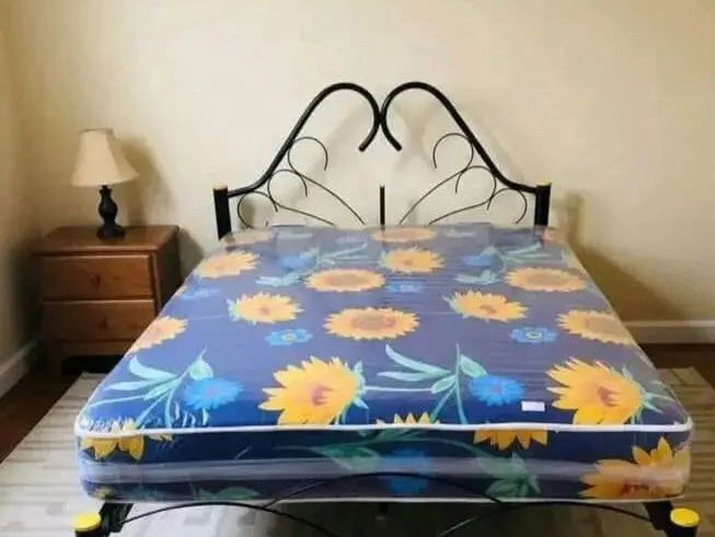 Cama y colchón