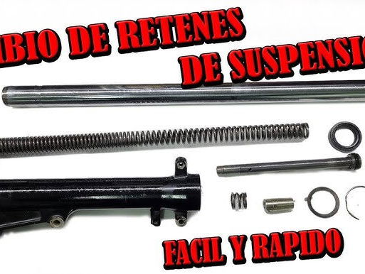 Reparación y Mantenimiento para amortiguadores delanteros de motos eléctricas