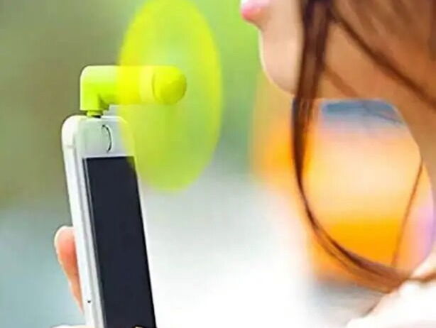 Mini ventiladores portátiles para celulares